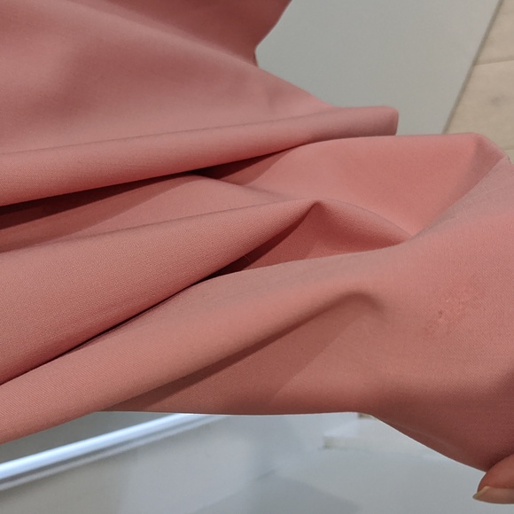 Wool JCrew sheath dress with sleeves in blush color- size 2 - Picture 6 of 7